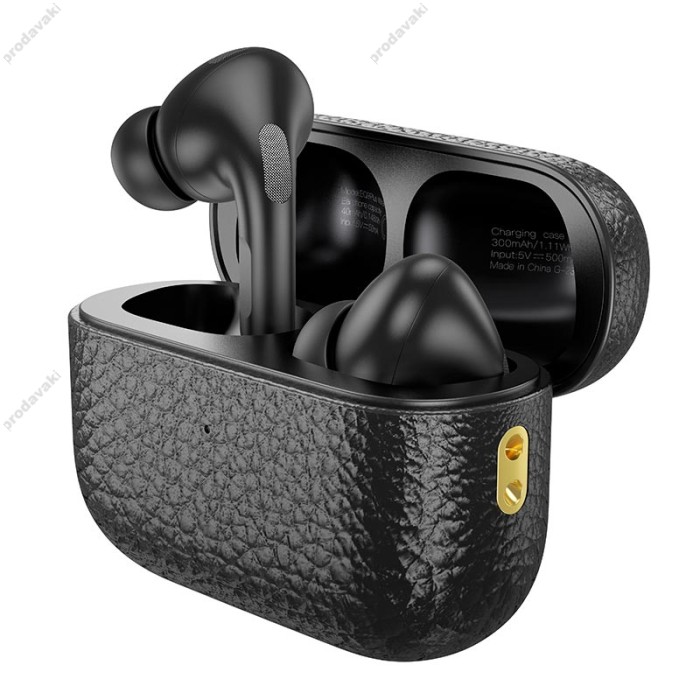 Бездротові Bluetooth навушники Hoco EQ9 Plus Duke true wireless ANC Noise Reduction BT 5.3 Black